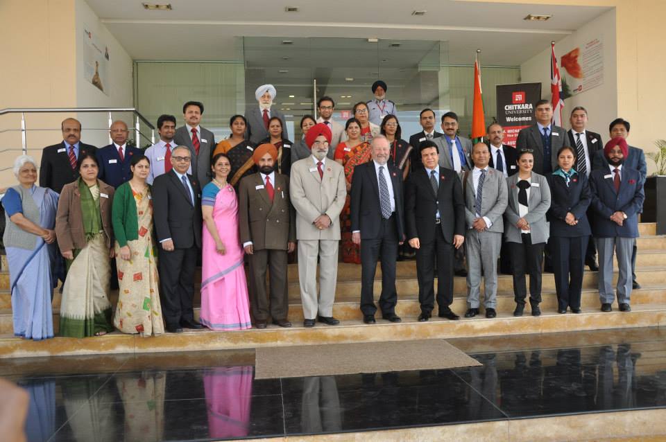 Chitkara University welcomed Prof Michael Thorne