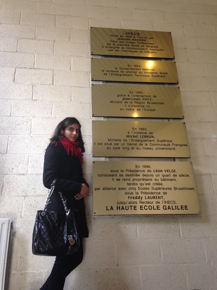 Vernika Sharma Represents Us At Ihecs, Belgium 1 Vernika Sharma