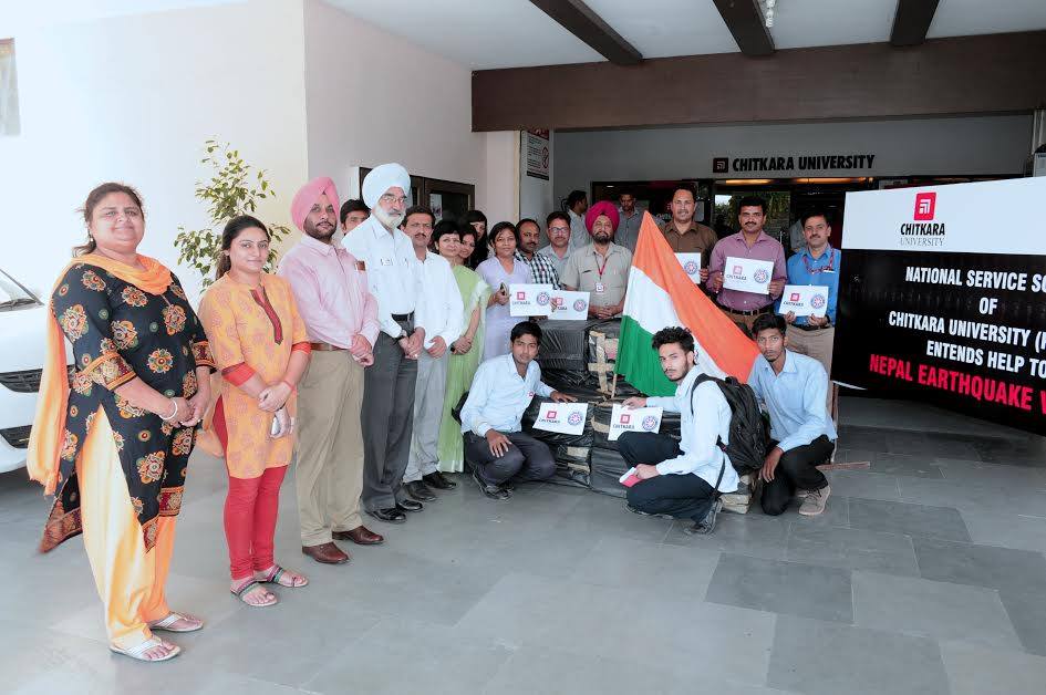 Nss Volunteers Air Relief Operations Following Nepal Earthquake 1 NSS-volunteers