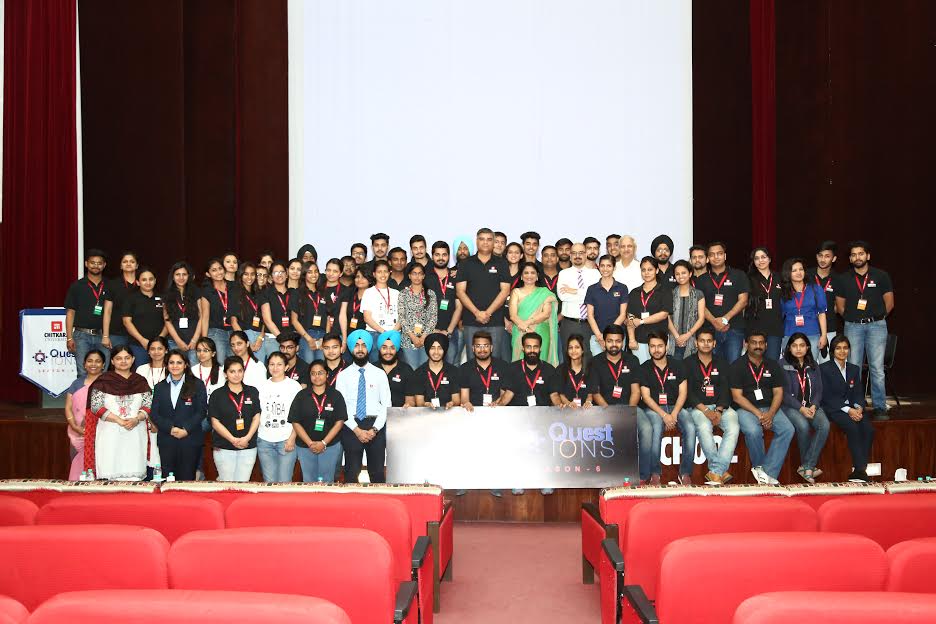 Chitkara Business School Organised 6Th Season Of Quest Ions 2016 At Cis 1 quest Ions