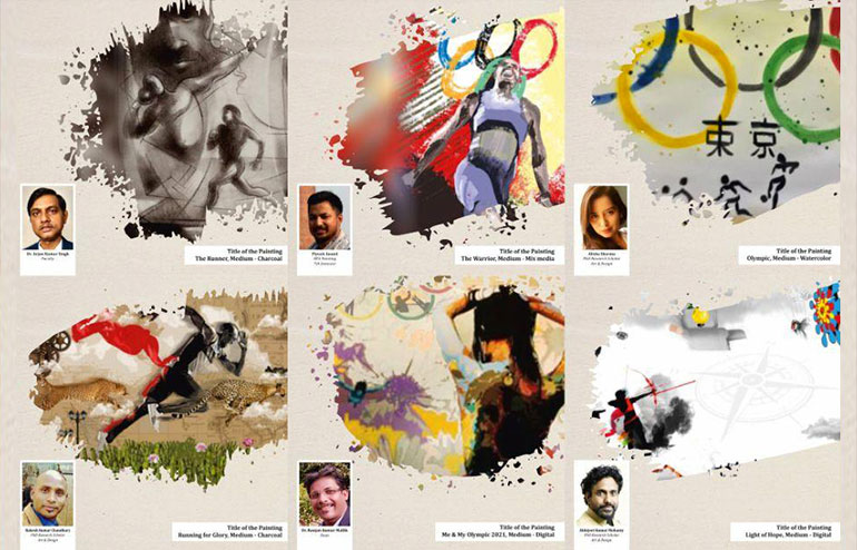 Chitkara University Students’ Artwork