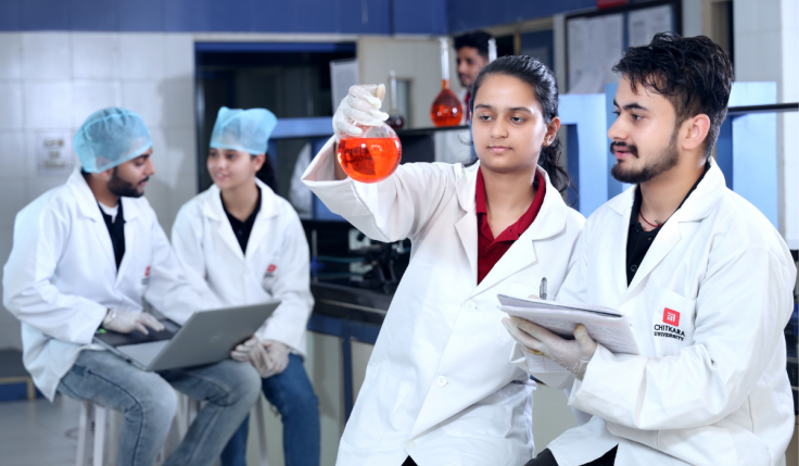 Medical Laboratory Assistant in a laboratory-Chitkara University