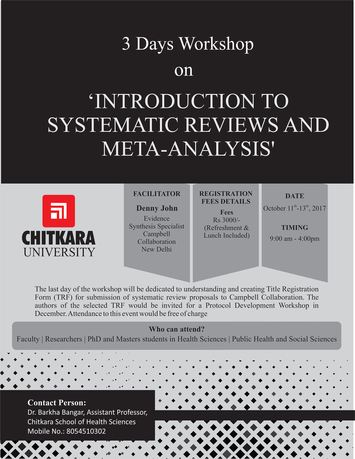 3 Systematic Reviews and Meta-Analyses