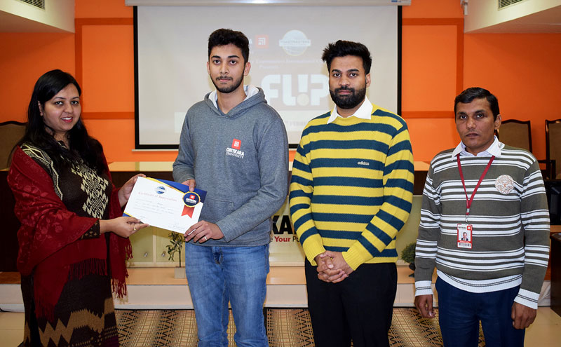 Chitkara Toastmasters International Organises Duet Flip Activity For The Students Of Me 4Th Semester 1 toastmasters Chitkara University