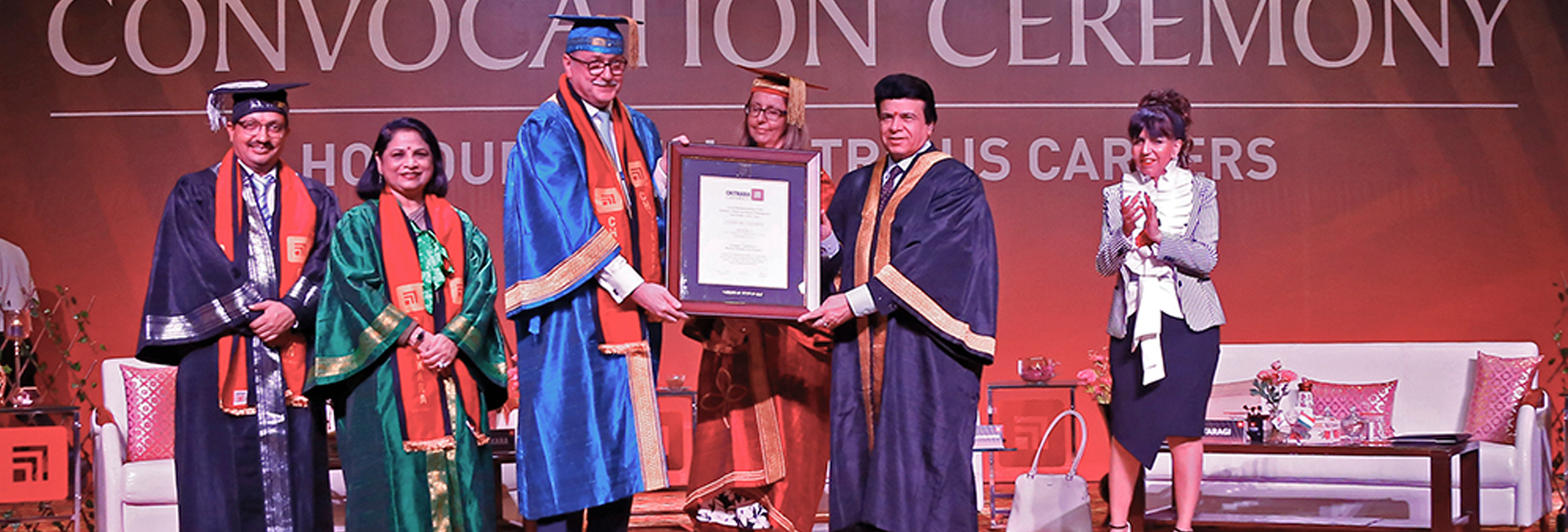 Mr. Josef M. Ullmer with the Degree of Doctor of Literature