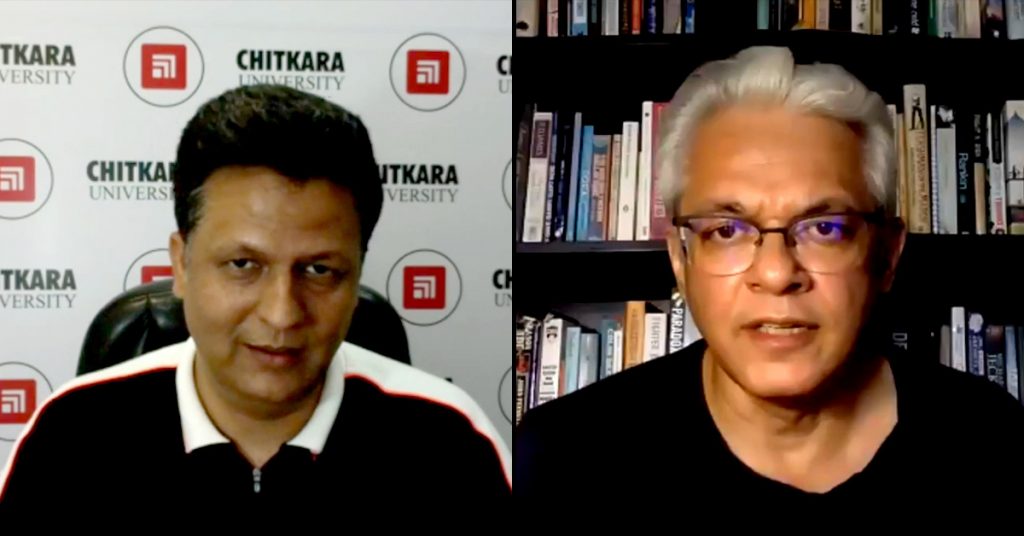Author, Sports Columnist Joy Bhattacharjya speaks to Chitkara ...