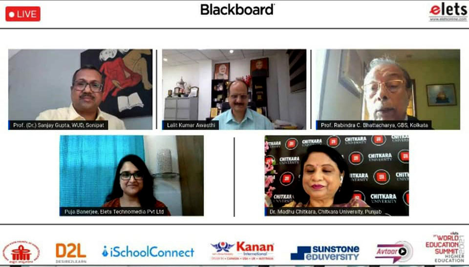 Dr. Madhu Chitkara Addresses The 19Th World Education Summit Organized By Elets 1 Website News Image Chitkara University