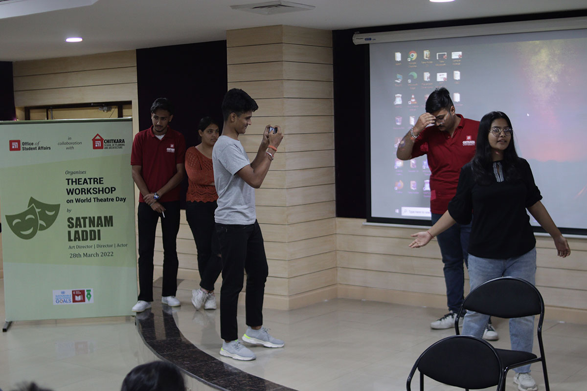 World Theatre Day Chitkara University
