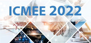 ICMEE 2022 International Conference poster with event details.