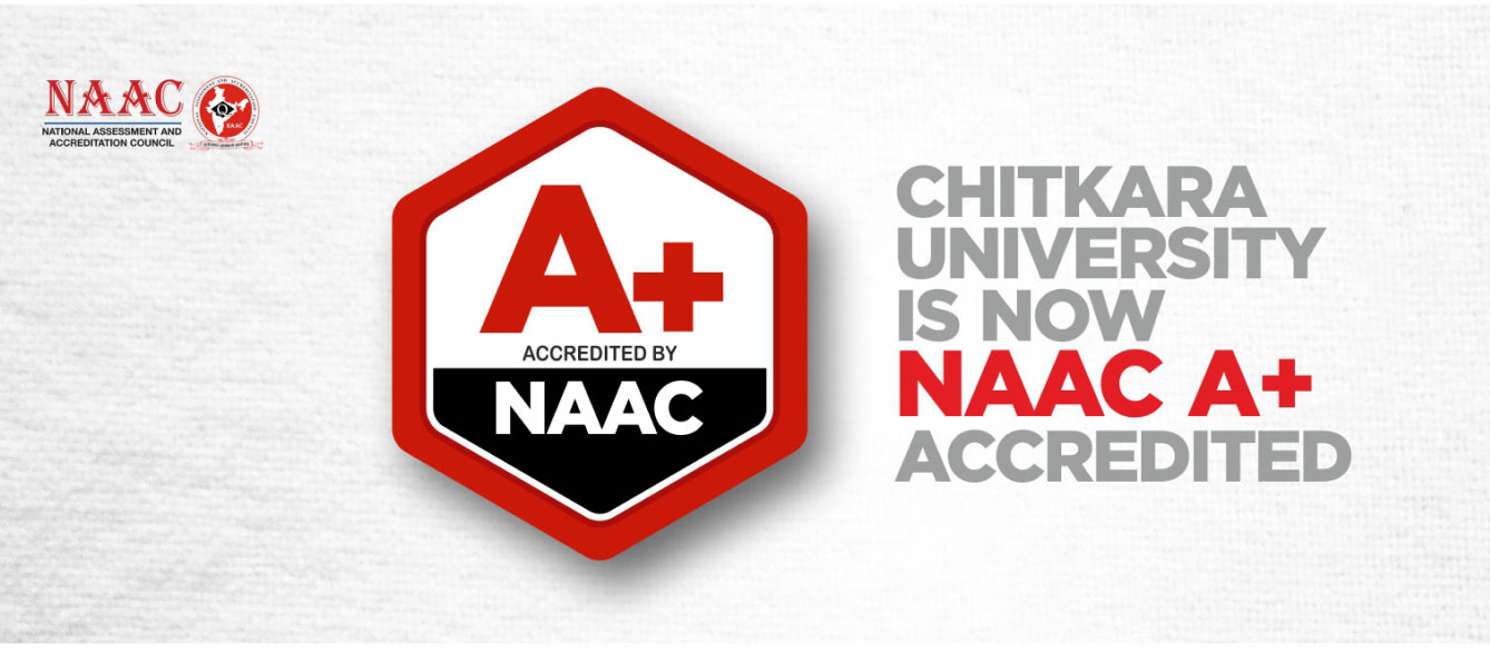 chitkara university is now naac a+ accredited