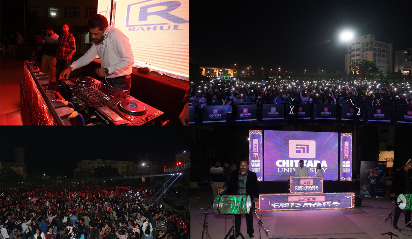 Hosts Musical Fiesta Chitkara University