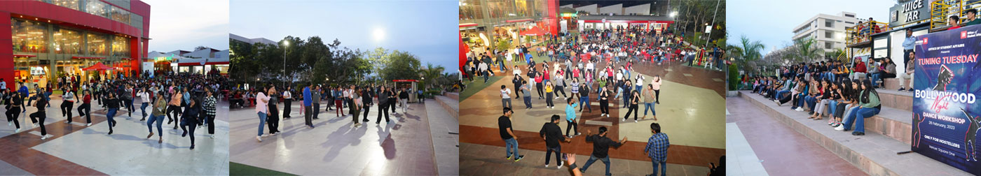 Bollywood Beats banner Chitkara University