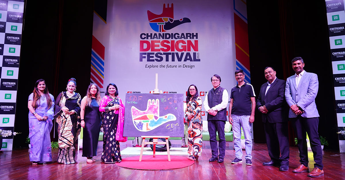 Chandigarh Design Festival 2023 kicks off banner Chitkara University