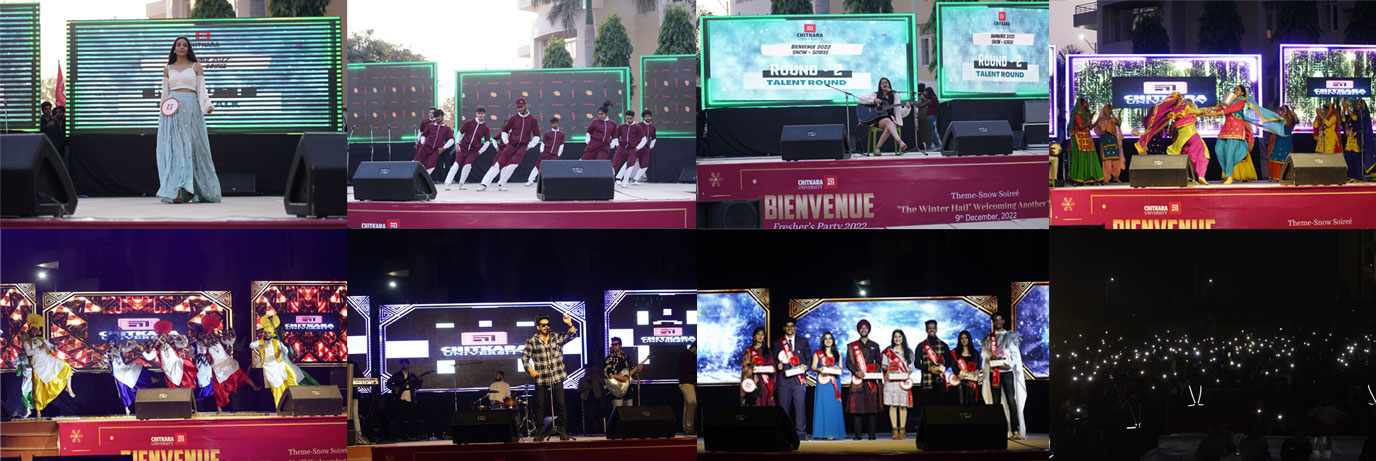 Chitkara University'S Snow Soiree Welcomes Freshers With A Magical Night Of Music And Fun 1 Magical Night of Music and Fun Chitkara University