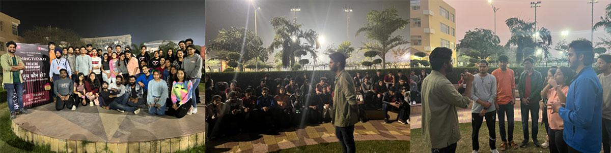 Tum Kon Ho banner Chitkara University