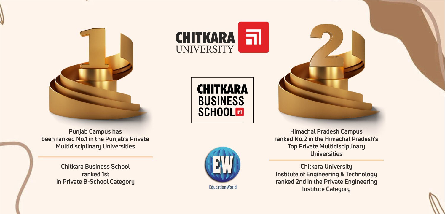 Chitkara University Achieves Remarkable Success In Education World India Higher Rankings 1 World India Higher Rankings - Chitkara University