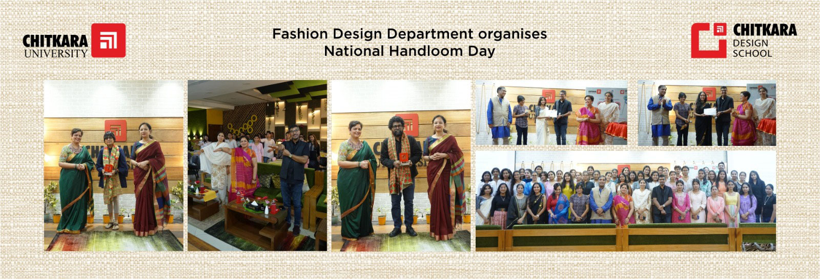 National Handloom Day - Chitkara University