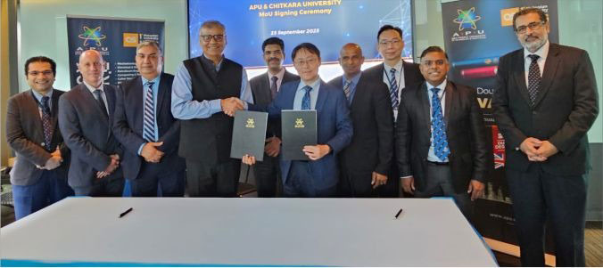 MoU represents a step forward for Chitkara University and Asia Pacific University