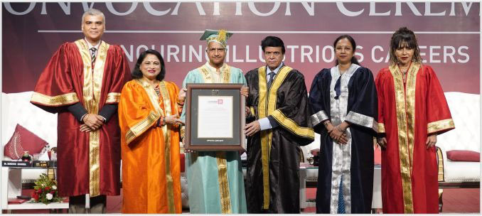 Honorary Doctorate to Tally Solutions Founder, Bharat Goenka - Chitkara University