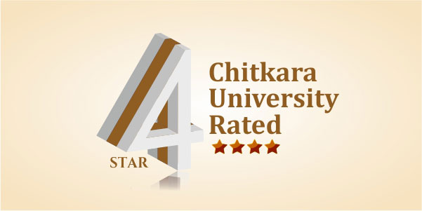 4-Star Rating from Ministry of Education's - Chitkara University