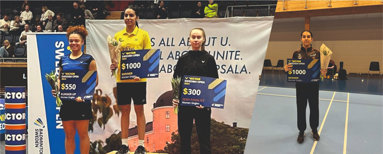 Victor Swedish Badminton Open 2024 - Chitkara University