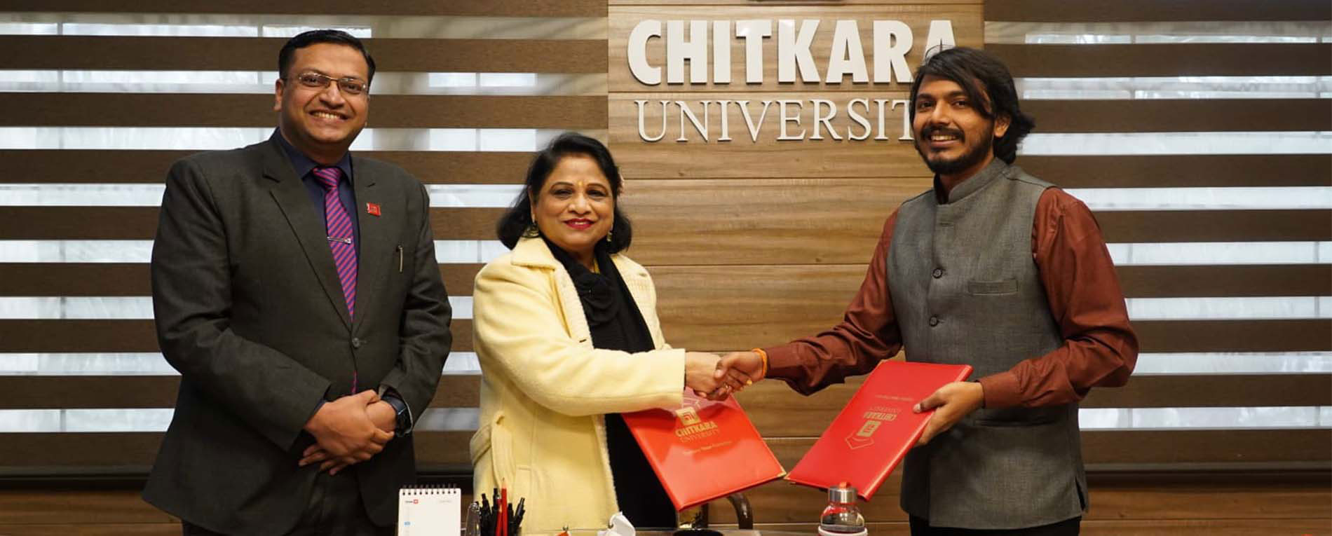 CEED Signs MoU with Technology Innovation - Chitkara University