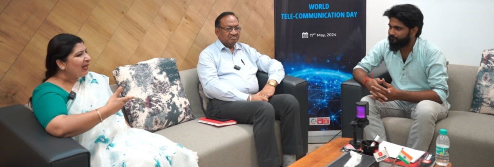 World Telecommunication Day banner Chitkara University