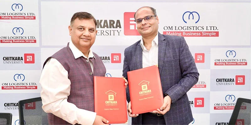 Chitkara Business School and Om Logistics Limited Forge