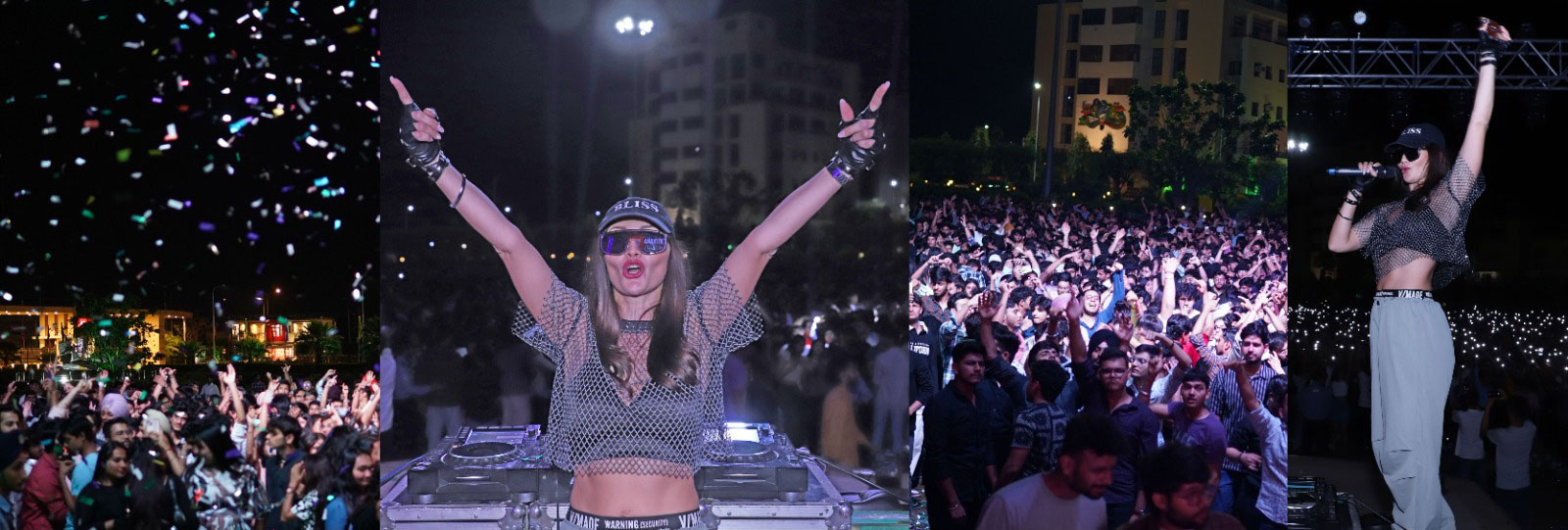 Julia Bliss Brings Rhythmic Magic banner Chitkara University