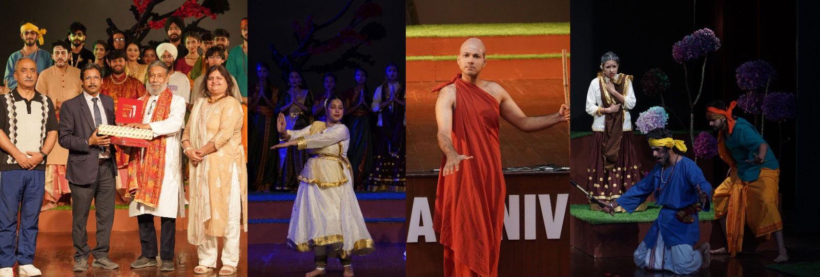 World Theatre Day banner Chitkara University