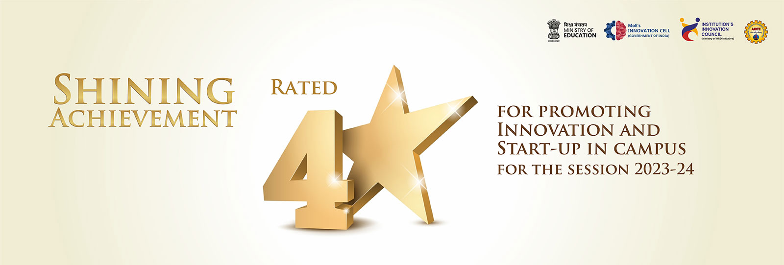 Chitkara University Achieves Prestigious 4-Star Rating In Iic Assessment 2023-24 1 IIC Assessment innovation Council