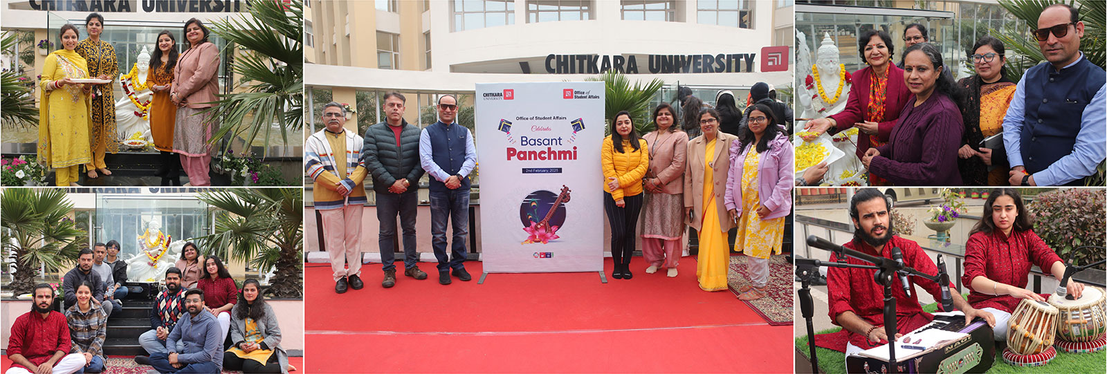 Basant Panchmi banner Chitkara University
