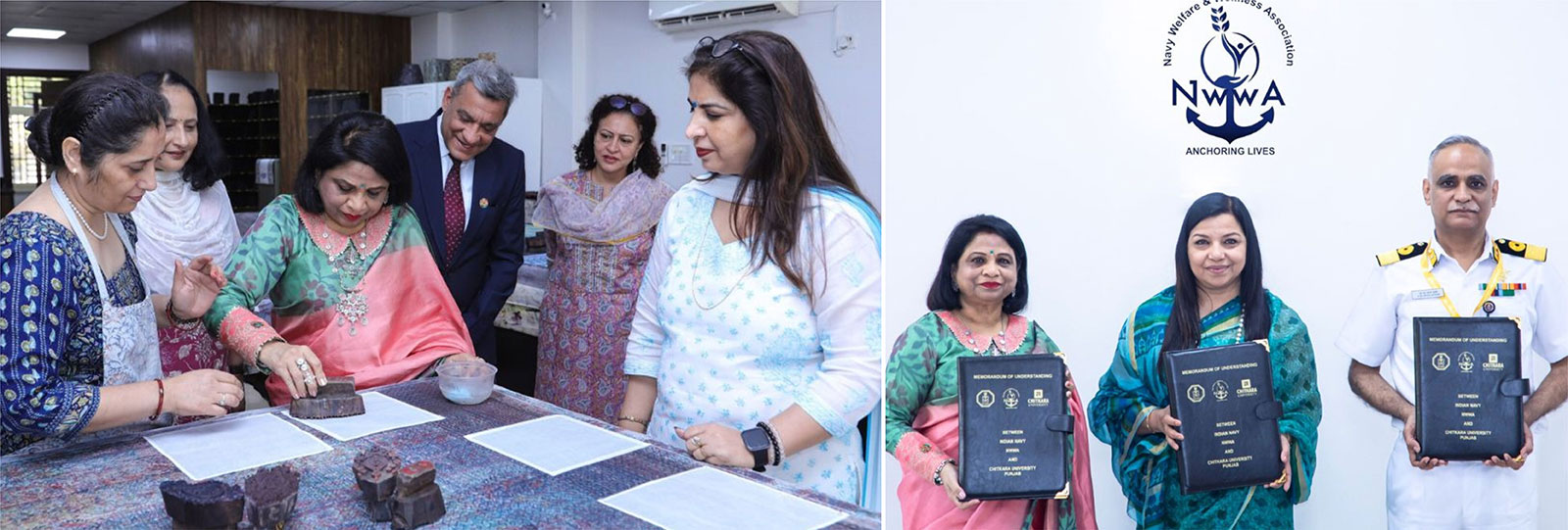 NWWA banner Chitkara University