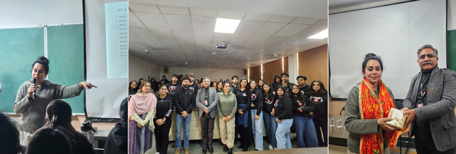 Chitkara Happiness Centre Conducts Insightful Session On Gardening, Landscaping And Sustainability 1 Session on Gardeni banner Chitkara University