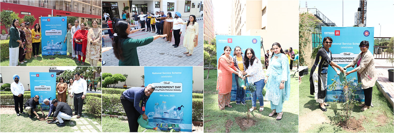 Env Day banner Chitkara University