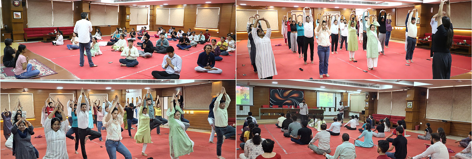 Nss And Chitkara Happiness Centre Host Meditation Session For Faculty Well-Being 1 Meditation Session banner Chitkara University