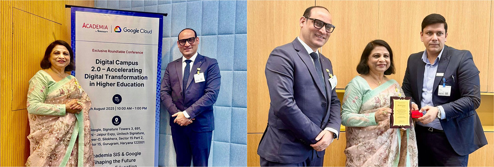 Chitkara University leader Dr. Madhu Chitkara at Digital Campus 2.0 hosted by Google in Gurugram