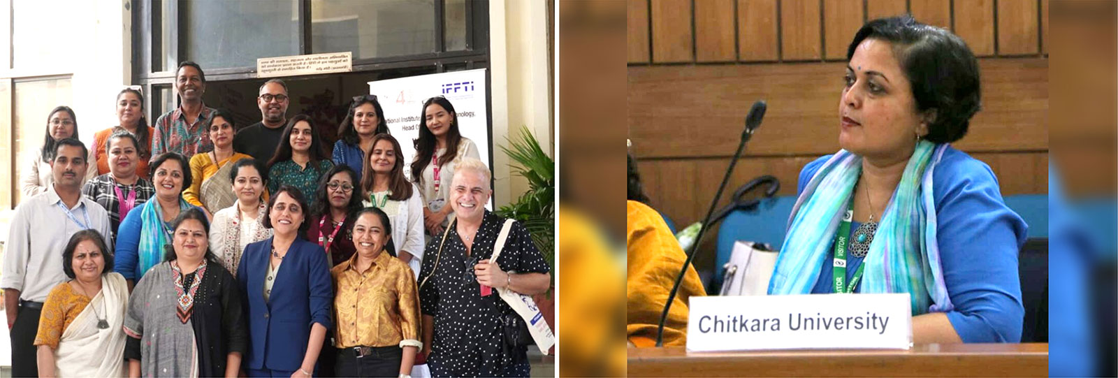 Forefront of Fashion Innovation banner Chitkara University