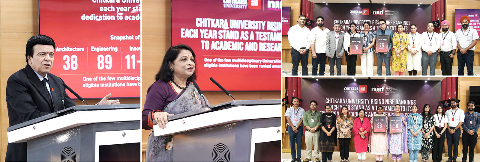 NIRF Rankings banner Chitkara University