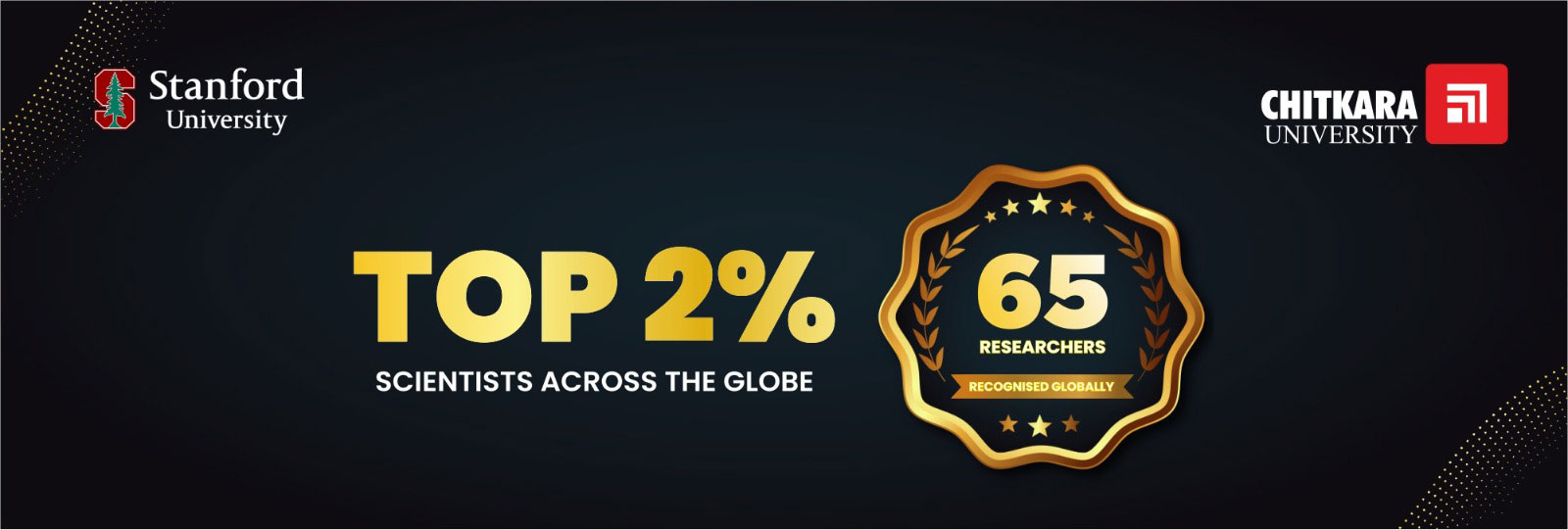 Scientists banner Chitkara University