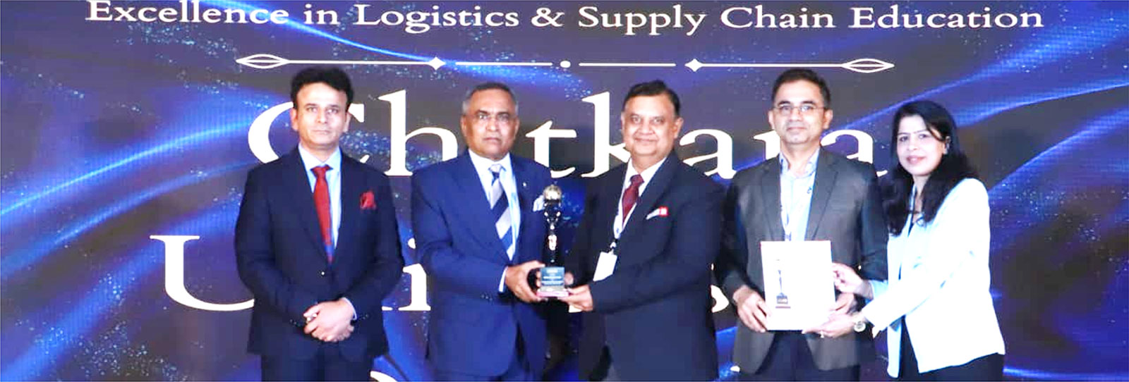 Chitkara Business School awarded for Excellence in Supply Chain Education at Logistics & SCM Summit 2025