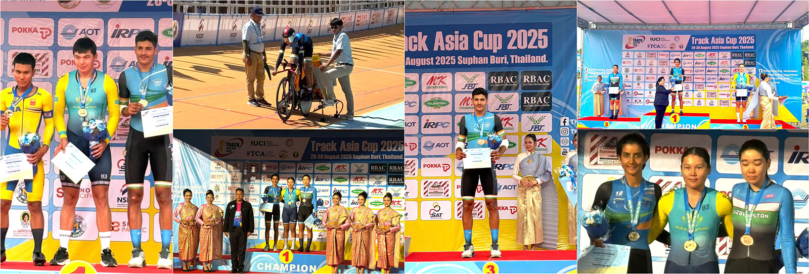 Track Asia Cup 2025 banner Chitkara University