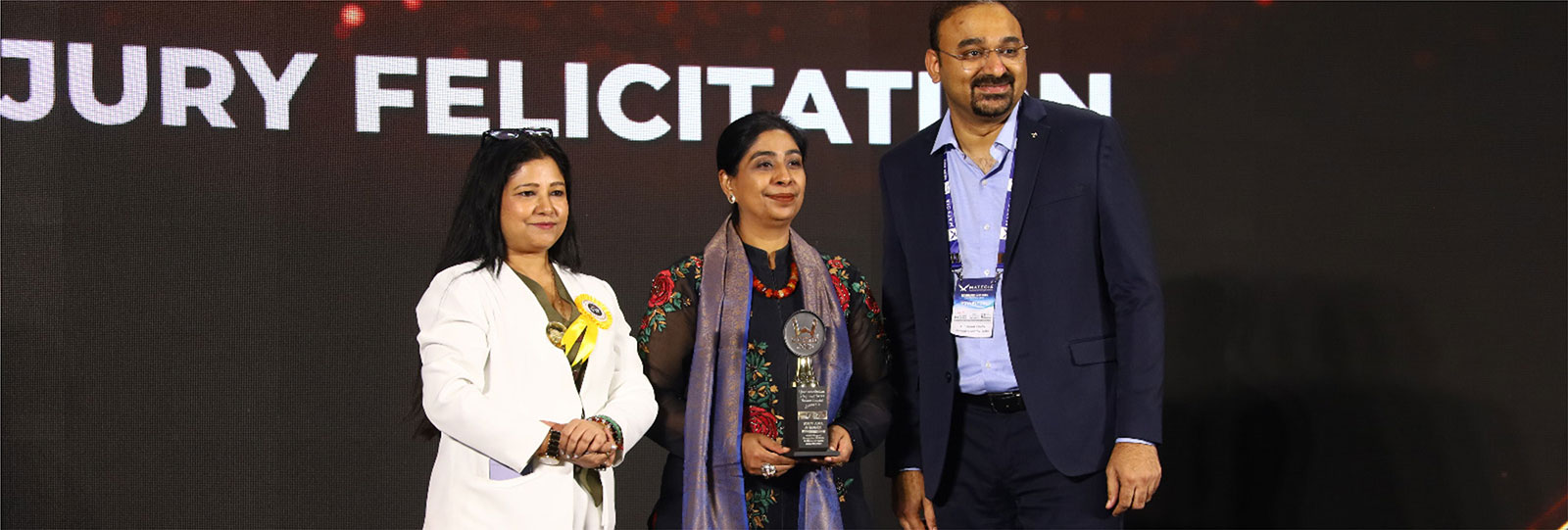 Kanika Bansal receiving jury felicitation award at WADE ASIA Women Architecture Summit 2025
