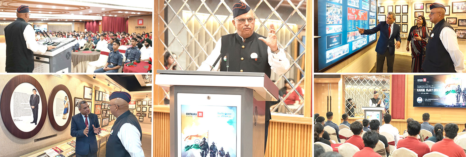 Chitkara University Pays Tribute To Kargil Heroes And Their Legacy 1 Kargil Vijay Diwas banner Chitkara University
