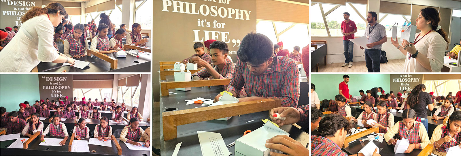 Paper Bag Day banner Chitkara University