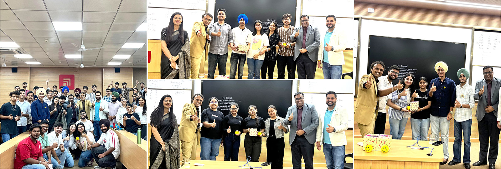 THE SCIENCE ART OF LASTING HAPPINESS banner Chitkara University