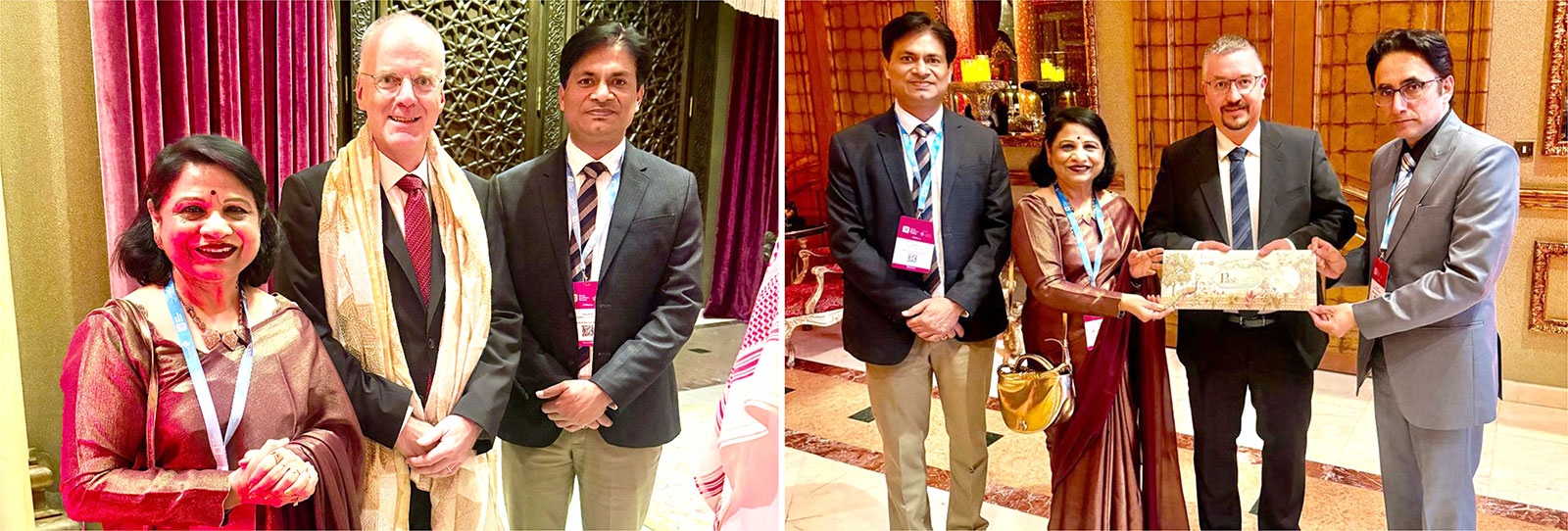 The World Academic Summit 2025 banner Chitkara University