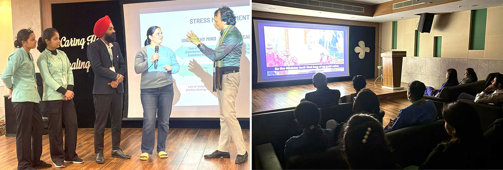 COMMUNITY HAPPINESS NEELAM HOSPITAL banner Chitkara University