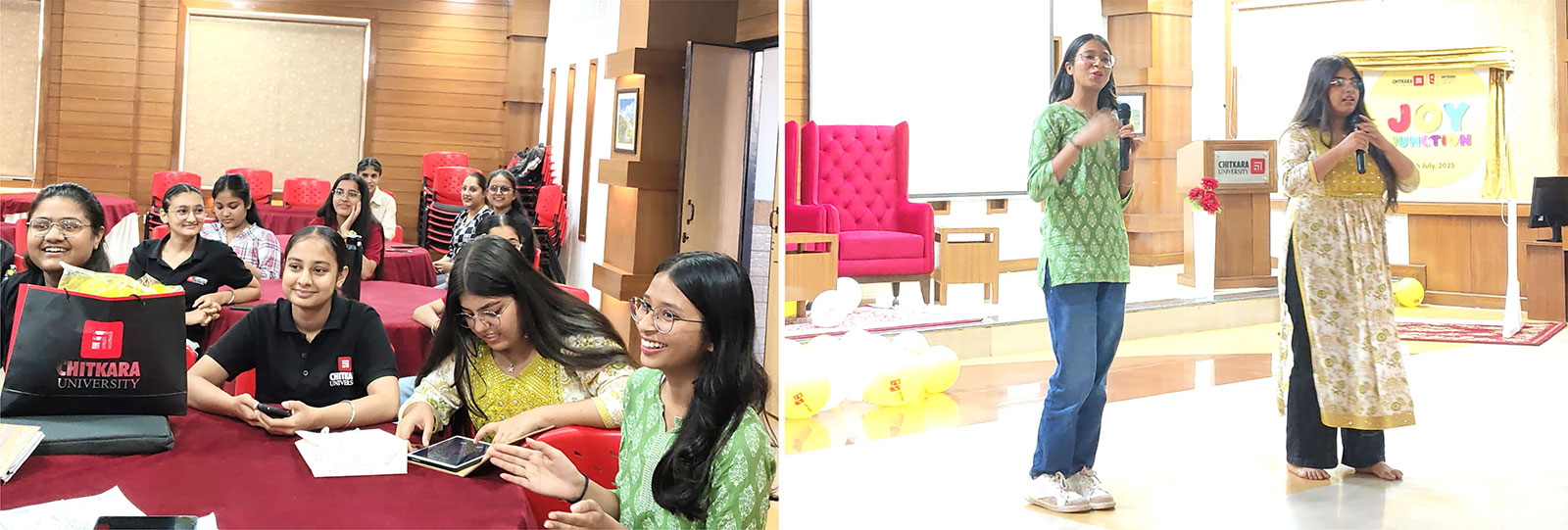 JOY JUNCTION banner Chitkara University