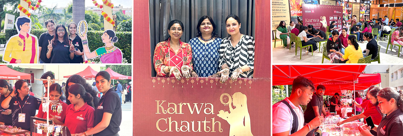 Karwa Chauth Brings Joy And Tradition To The Campus 1 Karwa Chauth banner Chitkara University